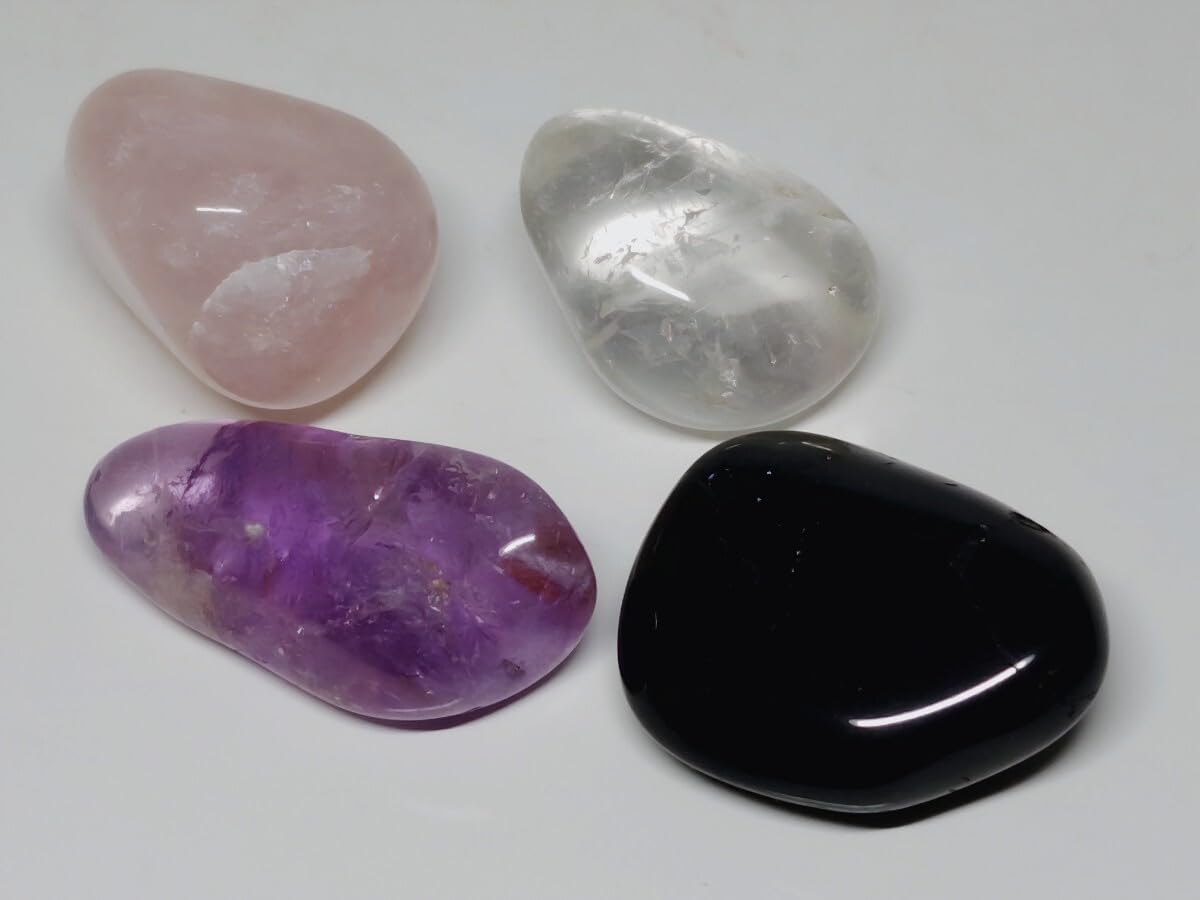 Amazon.co.jp: 水晶 66g ローズクォーツ モ クォーツ 原石 鑑賞石 自然